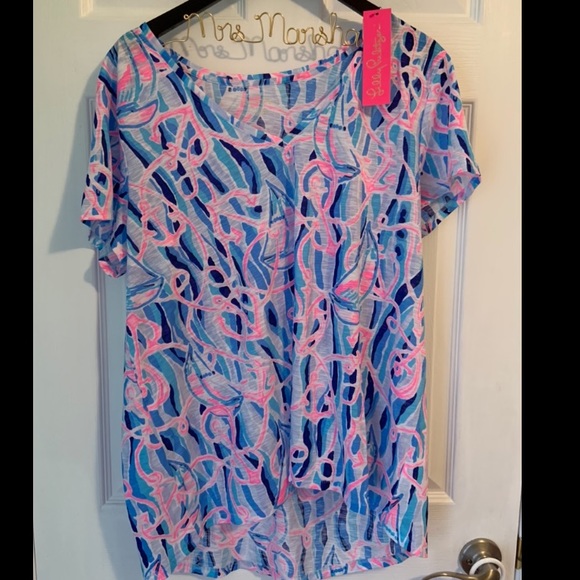 Lilly Pulitzer Tops - Xxl reel nauti Etta